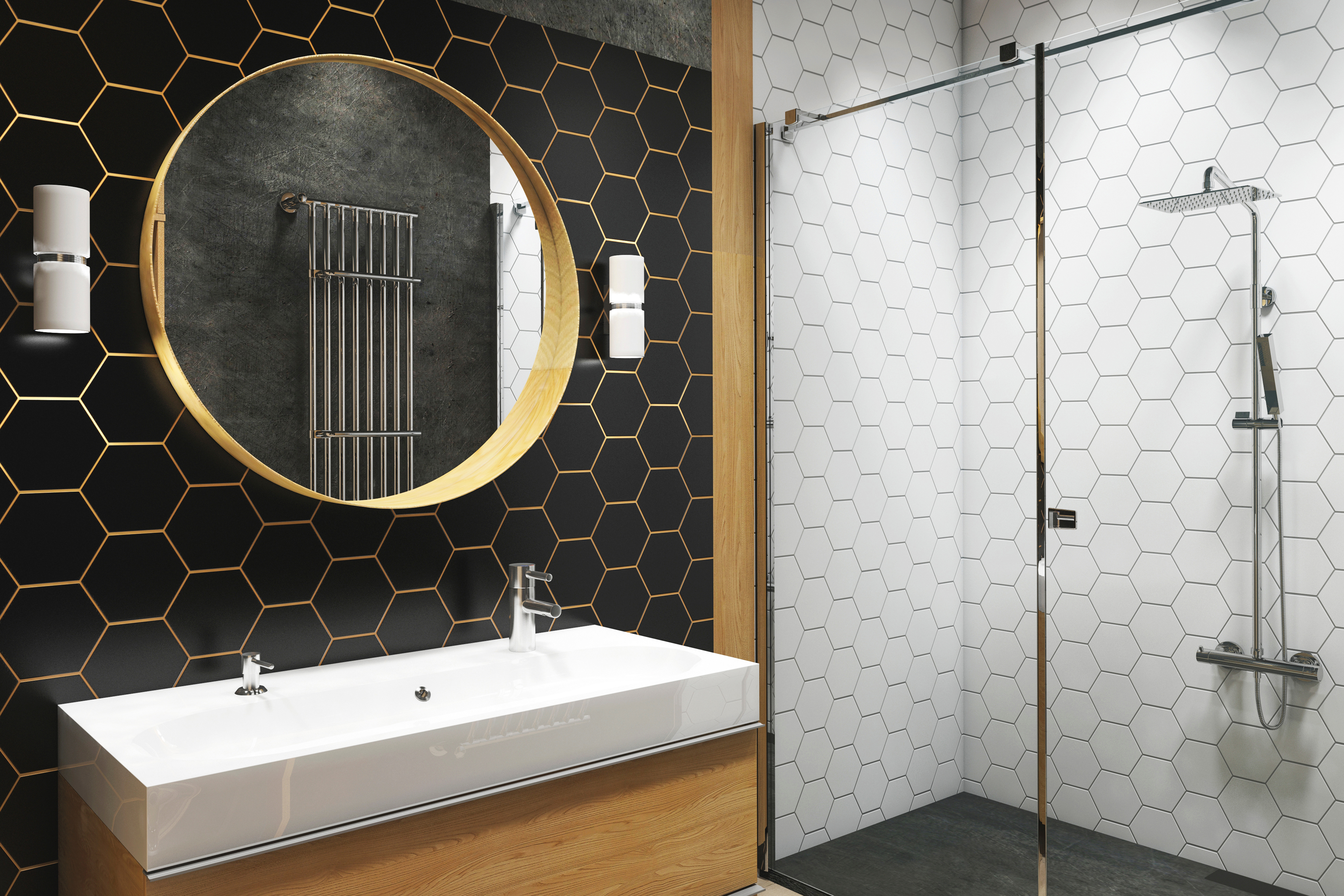 Bathroom wall tile ideas